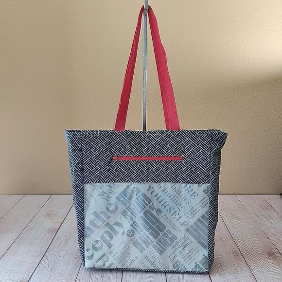 Lululemon large one-of-a-kind upcycle handmade tote - Picture 2 of 11